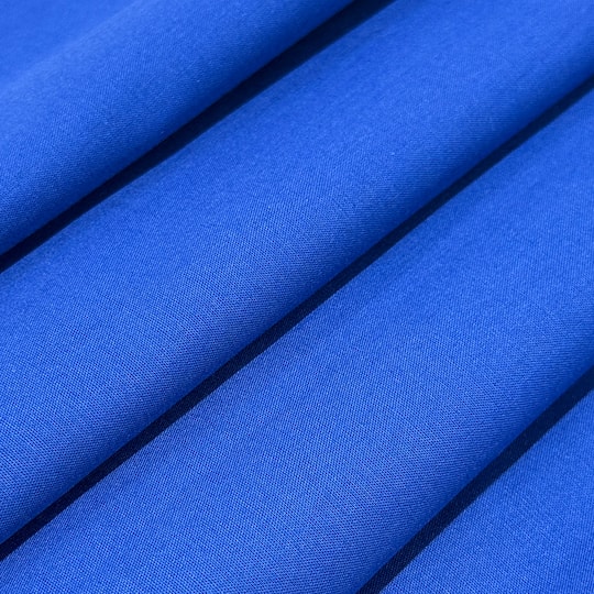 Feldman Royal Blue Broadcloth Fabric